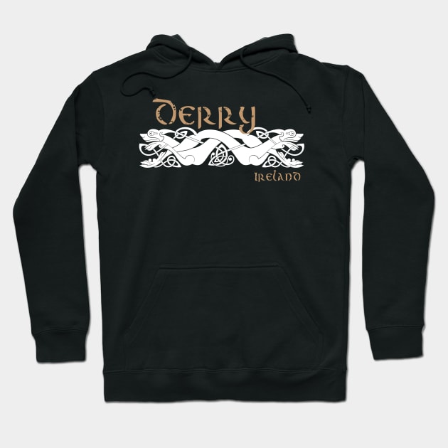 Derry, Ireland Hoodie by TrueCelt